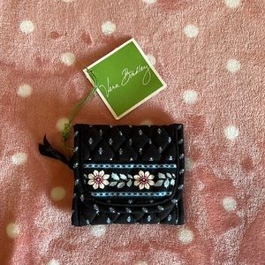 Vera Bradley Pocket Wallet Alpine Black